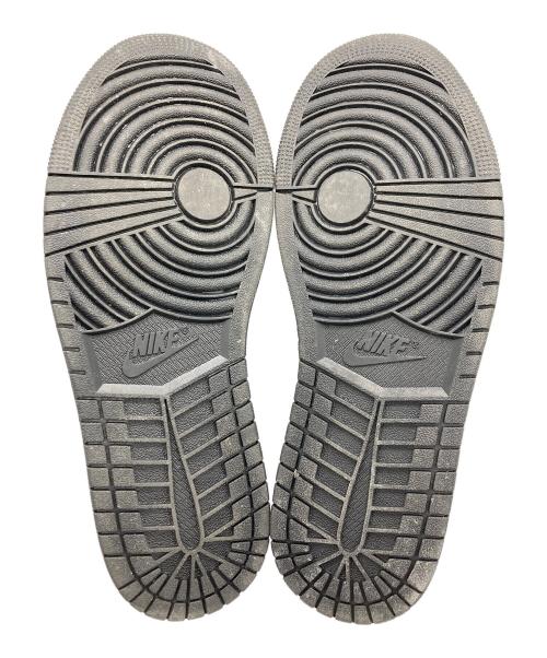 NIKE（ナイキ）NIKE (ナイキ) AIR JORDAN1 MID ブラック×レッド サイズ:27.5cmの古着・服飾アイテム