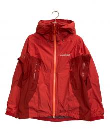 mont-bell（モンベル）の古着「ドロワットパーカ」｜レッド