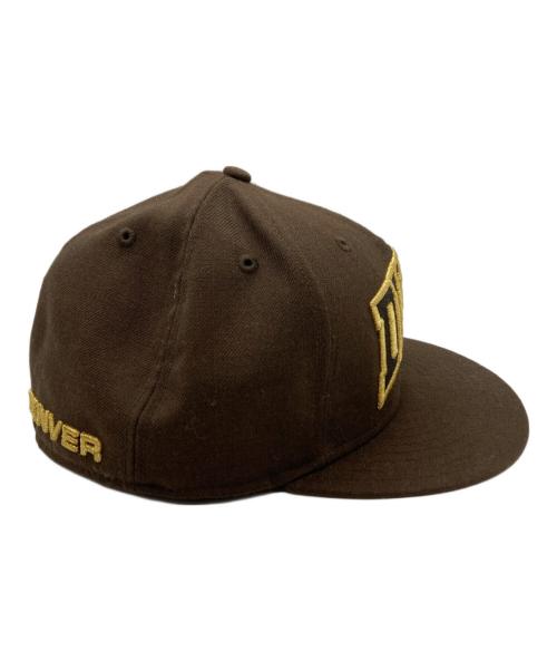 New Era（ニューエラ）New Era (ニューエラ) キャップ ブラウン サイズ:7 3/8の古着・服飾アイテム