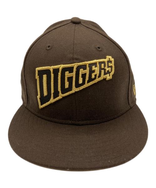 New Era（ニューエラ）New Era (ニューエラ) キャップ ブラウン サイズ:7 3/8の古着・服飾アイテム
