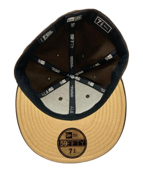New Era（ニューエラ）New Era (ニューエラ) キャップ ブラウン サイズ:7 3/8の古着・服飾アイテム