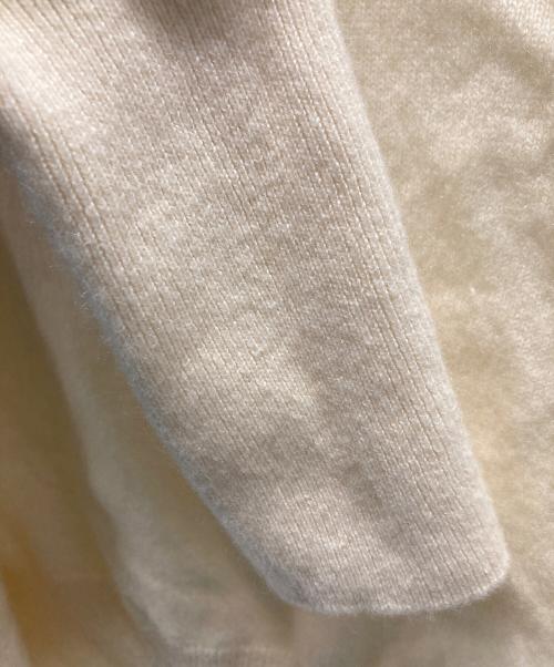 CELFORD（セルフォード）CELFORD (セルフォード) 肩スリットカシミヤニットプルオーバー アイボリー サイズ:ONE SIZEの古着・服飾アイテム