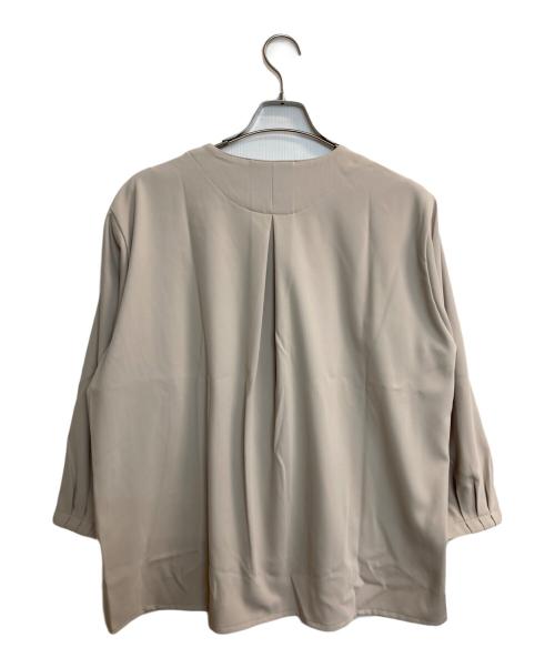 foufou（フーフー）foufou (フーフー) ブラウス ベージュ サイズ:-の古着・服飾アイテム