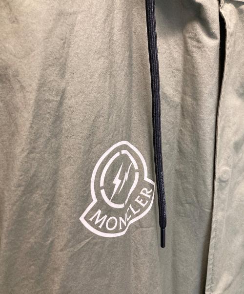 MONCLER（モンクレール）MONCLER (モンクレール) FRAGMENT DESIGN (フラグメントデザイン) FULCRUM GIUBOTTO / ダウンライナー付モッズコート グリーン サイズ:2の古着・服飾アイテム