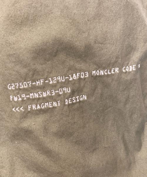 MONCLER（モンクレール）MONCLER (モンクレール) FRAGMENT DESIGN (フラグメントデザイン) FULCRUM GIUBOTTO / ダウンライナー付モッズコート グリーン サイズ:2の古着・服飾アイテム