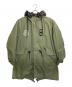 MONCLER（モンクレール）の古着「FULCRUM GIUBOTTO / ダウンライナー付モッズコート」｜グリーン