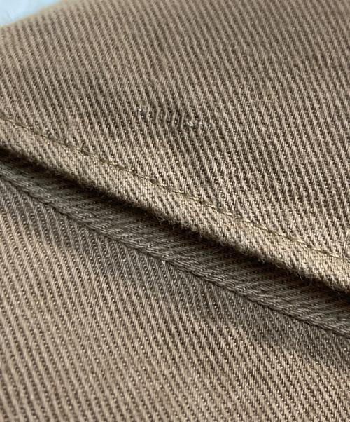 LEMAIRE（ルメール）LEMAIRE (ルメール) コットンリネンツイルシャツ ブラウン サイズ:記載なしの古着・服飾アイテム