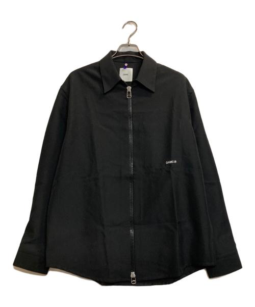 OAMC（オーエーエムシー）OAMC (オーエーエムシー) ジップシャツ ブラック サイズ:Ｌの古着・服飾アイテム