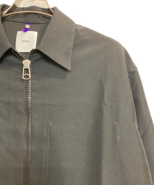 OAMC（オーエーエムシー）OAMC (オーエーエムシー) ジップシャツ ブラック サイズ:Ｌの古着・服飾アイテム