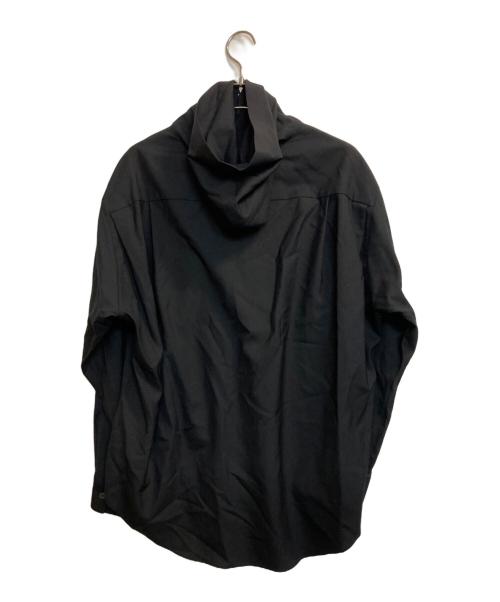 OVERCOAT（オーバーコート）OVERCOAT (オーバーコート) ウールフーデッドシャツ ブラック サイズ:M1の古着・服飾アイテム