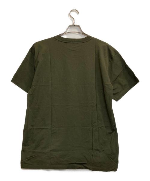 CELINE（セリーヌ）CELINE (セリーヌ) ロゴプリントTシャツ グリーン サイズ:Ｌの古着・服飾アイテム
