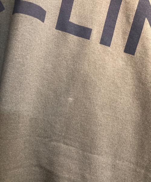 CELINE（セリーヌ）CELINE (セリーヌ) ロゴプリントTシャツ グリーン サイズ:Ｌの古着・服飾アイテム
