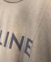 中古・古着 CELINE (セリーヌ) ロゴプリントTシャツ グリーン サイズ:Ｌ：12000円