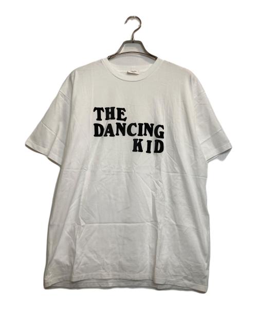 CELINE（セリーヌ）CELINE (セリーヌ) フロックプリントTシャツ ホワイト サイズ:Ｌの古着・服飾アイテム