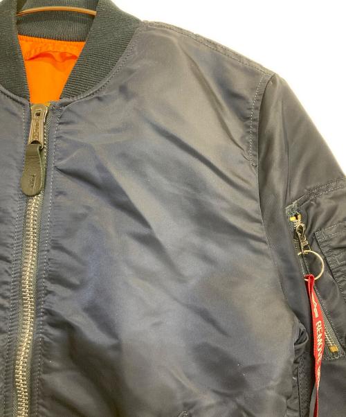 ALPHA（アルファ）ALPHA (アルファ) MA-1ジャケット ネイビー サイズ:ＸＳの古着・服飾アイテム