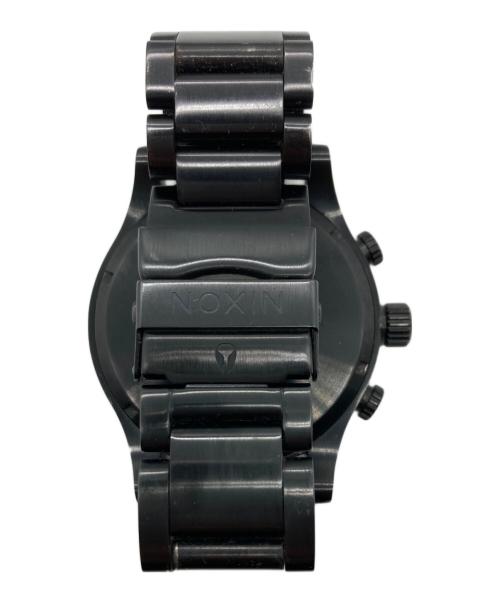 NIXON（ニクソン）NIXON (ニクソン) リストウォッチ ブラック×カーキの古着・服飾アイテム