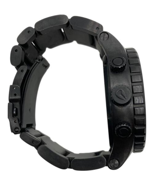 NIXON（ニクソン）NIXON (ニクソン) リストウォッチ ブラック×カーキの古着・服飾アイテム