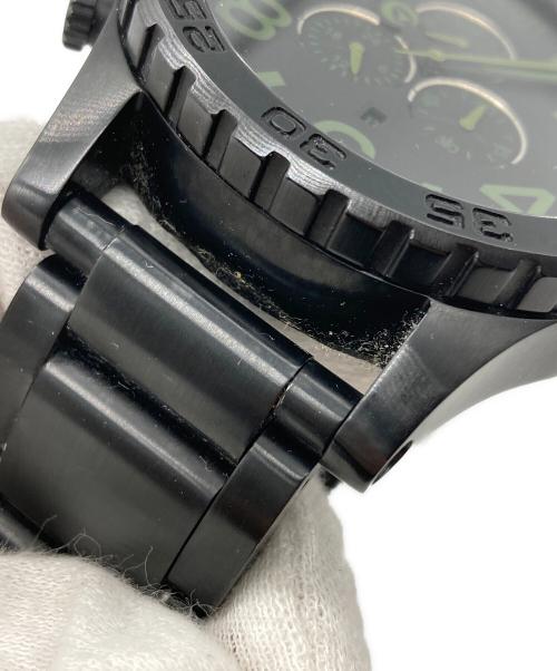 NIXON（ニクソン）NIXON (ニクソン) リストウォッチ ブラック×カーキの古着・服飾アイテム