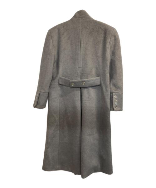 ARGUECULTURE（アルグエカルチャー）ARGUECULTURE (アルグエカルチャー) シャギーハイネックロングコート グレー サイズ:Ｍの古着・服飾アイテム