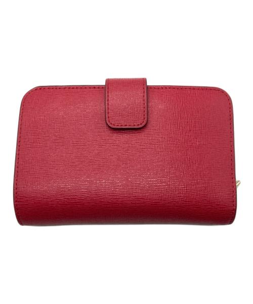 FURLA（フルラ）FURLA (フルラ) 2つ折り財布 レッドの古着・服飾アイテム