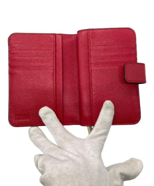 FURLA（フルラ）FURLA (フルラ) 2つ折り財布 レッドの古着・服飾アイテム