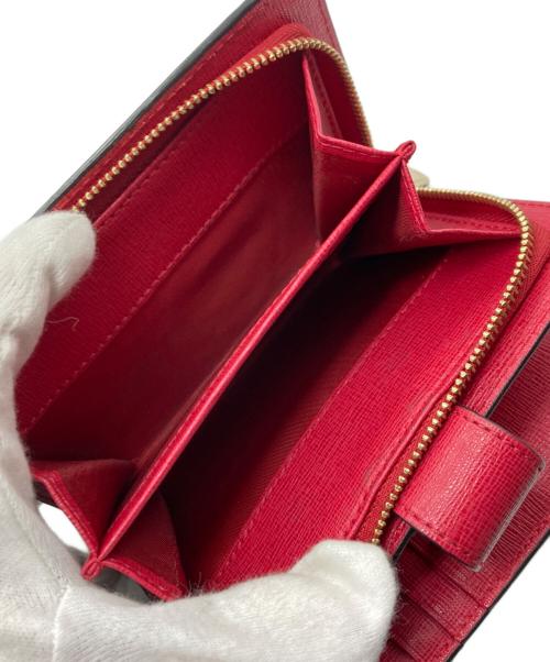 FURLA（フルラ）FURLA (フルラ) 2つ折り財布 レッドの古着・服飾アイテム