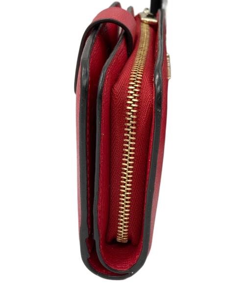 FURLA（フルラ）FURLA (フルラ) 2つ折り財布 レッドの古着・服飾アイテム