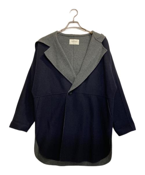 beautiful people（ビューティフルピープル）beautiful people (ビューティフルピープル) フーデッドコート ネイビー サイズ:36の古着・服飾アイテム