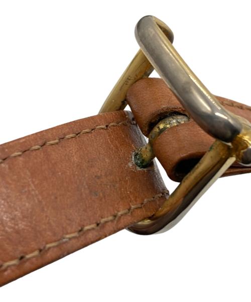 CELINE（セリーヌ）CELINE (セリーヌ) マカダム柄ミニショルダーバッグ ブラウンの古着・服飾アイテム