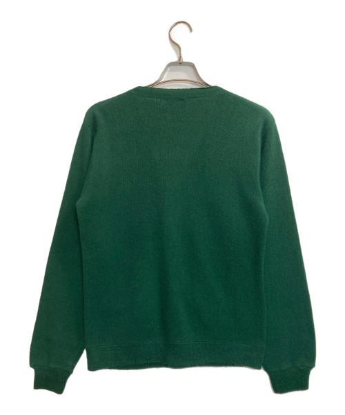 IZOD LACOSTE（アイゾッド ラコステ）IZOD LACOSTE (アイゾッド ラコステ) ニットカーディガン グリーン サイズ:XLの古着・服飾アイテム