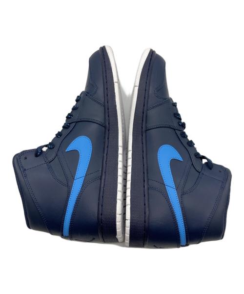 NIKE（ナイキ）NIKE (ナイキ) AIR JORDAN 1 RETRO MID OBSIDIAN UNIVERSITY BLUE / エアジョーダン ネイビー×ブルー サイズ:28.5の古着・服飾アイテム