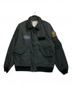 BEAMS HEARTビームスハート）の古着「CWU-45 ミリタリー ブルゾン」｜ブラック