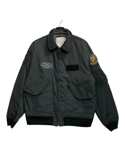 BEAMS HEART（ビームスハート）BEAMS HEART (ビームスハート) CWU-45 ミリタリー ブルゾン ブラック サイズ:Ｍの古着・服飾アイテム