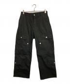 X-LARGEエクストララージ）の古着「MULTI POCKET MILITARY PANT / マルチポケットミリタリーパンツ」｜ブラック