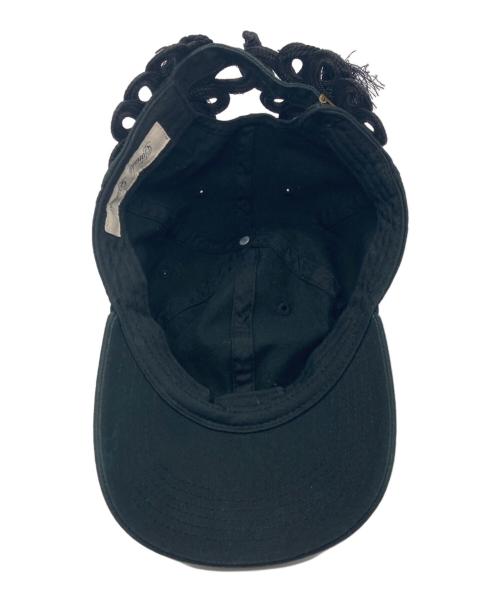 Tanaka Daisuke（タナカ ダイスケ）tanaka daisuke (タナカ ダイスケ) チャイナリボンキャップ ブラックの古着・服飾アイテム
