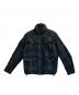 DIESEL（ディーゼル）の古着「チェック柄ダウンジャケット」｜グリーン×ネイビー