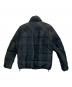 DIESEL (ディーゼル) チェック柄ダウンジャケット グリーン×ネイビー サイズ:Ｌ：6000円