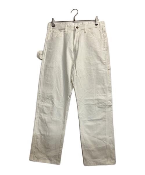 Dickies（ディッキーズ）Dickies (ディッキーズ) SHERWIN WILLIAMS (シャーウィン ウィリアムズ) ペインターパンツ ホワイト サイズ:34の古着・服飾アイテム