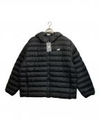 NEW BALANCEニューバランス）の古着「フーデッドパッファージャケット」｜ブラック