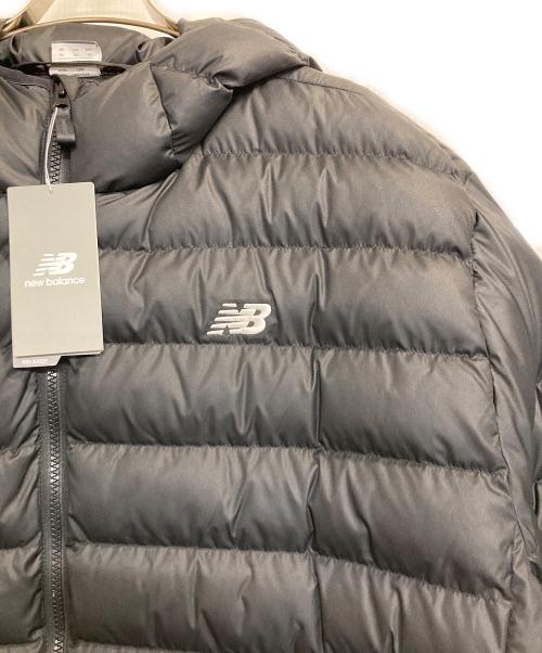 NEW BALANCE（ニューバランス）NEW BALANCE (ニューバランス) フーデッドパッファージャケット ブラック サイズ:2ＸＬの古着・服飾アイテム