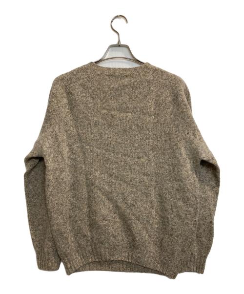 INVERALLAN（インバーアラン）INVERALLAN (インバーアラン) ウールニット ベージュ サイズ:42の古着・服飾アイテム