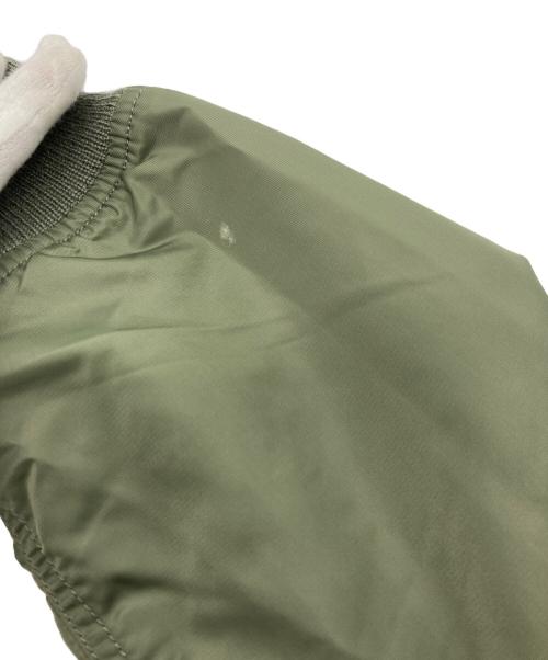 POLO RALPH LAUREN（ポロ・ラルフローレン）POLO RALPH LAUREN (ポロ・ラルフローレン) MA-1 BOMBER LINED JACKET / ボンバーラインジャケット グリーン サイズ:Sの古着・服飾アイテム