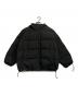DANTON（ダントン）の古着「POLYESTER DOWN / ポリエステルダウンジャケット」｜ブラック