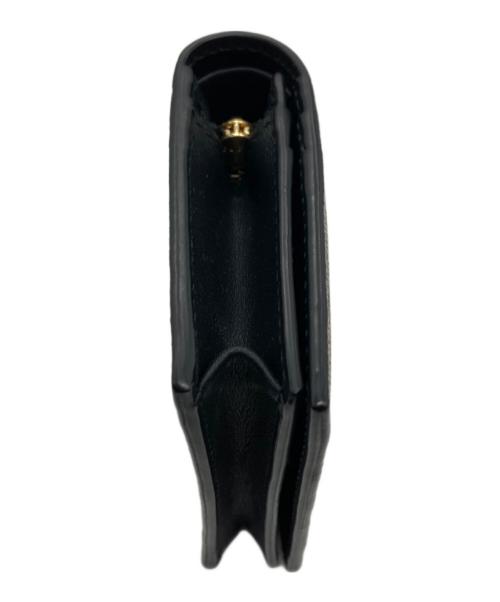 GUCCI（グッチ）GUCCI (グッチ) GGスプリーム ステンシル2つ折り財布 ベージュの古着・服飾アイテム