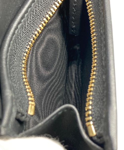 GUCCI（グッチ）GUCCI (グッチ) GGスプリーム ステンシル2つ折り財布 ベージュの古着・服飾アイテム