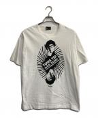 KOLORカラー）の古着「コラボTシャツ」｜ホワイト