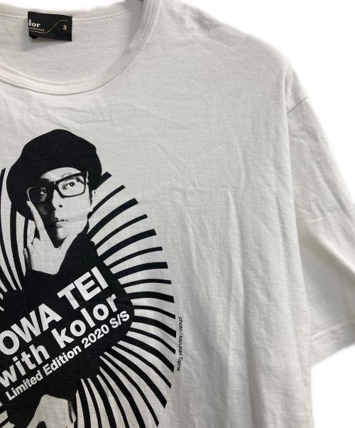 KOLOR（カラー）KOLOR (カラー) コラボTシャツ ホワイト サイズ:3の古着・服飾アイテム