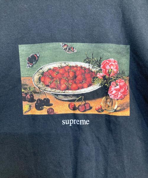 SUPREME（シュプリーム）Supreme (シュプリーム) 23SS Strawberries Tee / ストロベリーTシャツ ブラック サイズ:ＬＬの古着・服飾アイテム