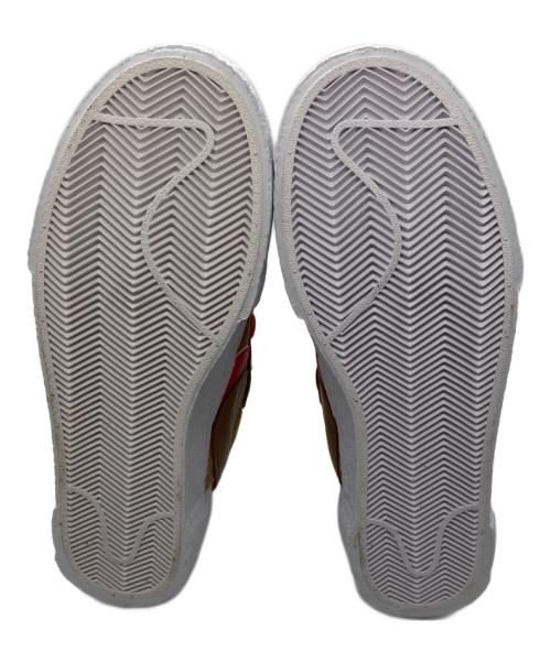 NIKE（ナイキ）NIKE (ナイキ) sacai (サカイ) BLAZER LOW / ブレーザー ロー ブラウン×ホワイト サイズ:27cmの古着・服飾アイテム