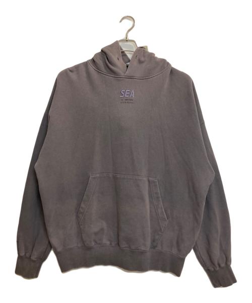N.HOOLYWOOD（エヌ ハリウッド）N.HOOLYWOOD (エヌ ハリウッド) WIND AND SEA (ウィンダンシー) プルオーバーパーカー グレー サイズ:XLの古着・服飾アイテム
